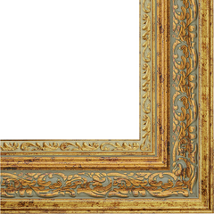 Оформить гобелен в багет шириной 5,3 см (коричнево-золотой с патиной) для размера 90х70 & 70х90 +/- 5 см. фото — Магазин Gobelen Art