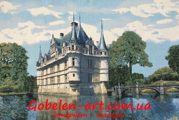 Гобелен Замок Азаі 107х71 фото — Магазин Gobelen Art