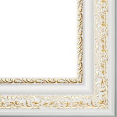 Оформити гобелен в багет шириною 5,3 см (білий) для розміру 108х70 & 70х108 +/- 5 см. фото — Магазин Gobelen Art