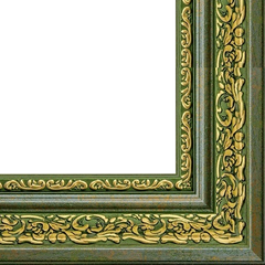 Оформить гобелен в багет шириной 4,2 см (зеленый) для размера 50х115 & 115х50 +/- 5 см. фото — Магазин Gobelen Art