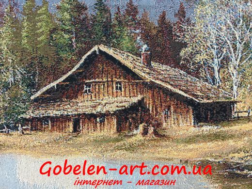 Гобелен Будиночок в горах 100х50 фото — Магазин Gobelen Art