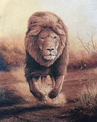 Гобелен Цар звірів 49х62 фото — Магазин Gobelen Art