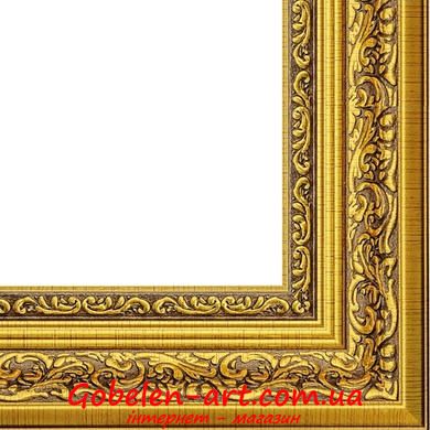 Оформить гобелен в багет шириной 4,2 см (золотой) для размера 35х100 & 100х35 +/- 5 см. фото — Магазин Gobelen Art