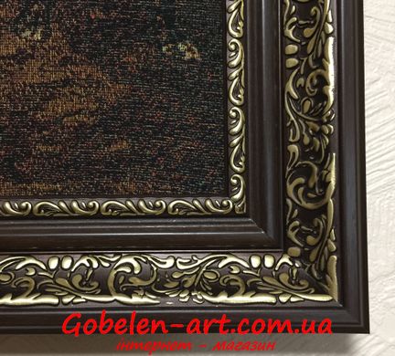 Оформити гобелен в багет шириною 5,3 см (коричневий) для розміру 125х70 & 70х125 +/- 5 см. фото — Магазин Gobelen Art