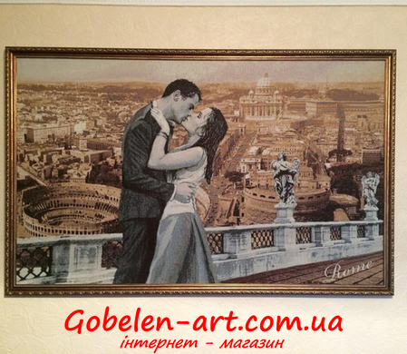Гобелен Італійський поцілунок 108х70 фото — Магазин Gobelen Art
