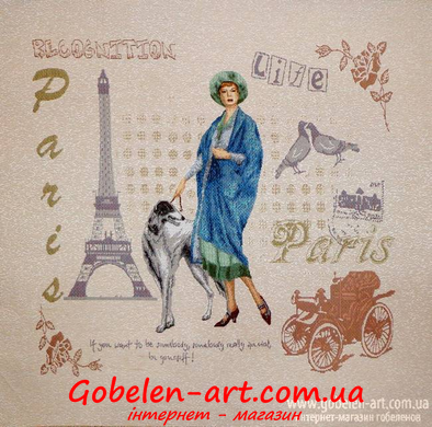 Гобелен Париж 50х50 фото — Магазин Gobelen Art