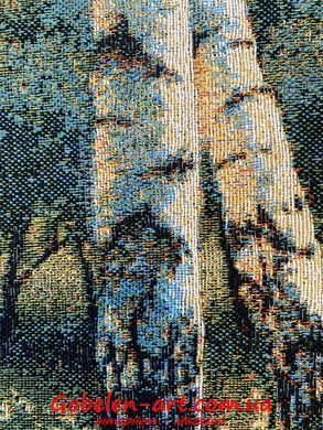 Гобелен Мальовничий краєвид з березами 98х50 фото &mdash; Магазин Gobelen Art