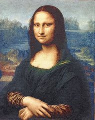 Гобелен Мона Ліза 49х61 фото — Магазин Gobelen Art