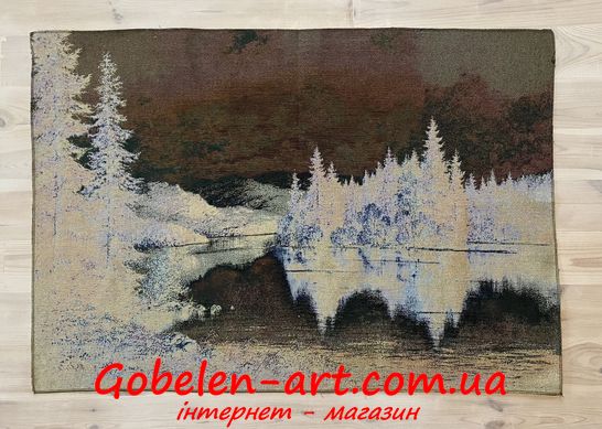 Гобелен Мальовниче місце біля річки 105х71 фото — Магазин Gobelen Art