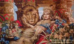 Гобелен Цариця Єгипту 70х50 фото — Магазин Gobelen Art