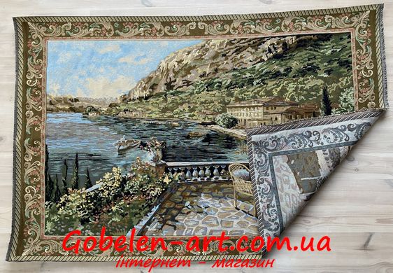 Гобелен Мрія кожного (Озеро Комо) 146х96 фото — Магазин Gobelen Art