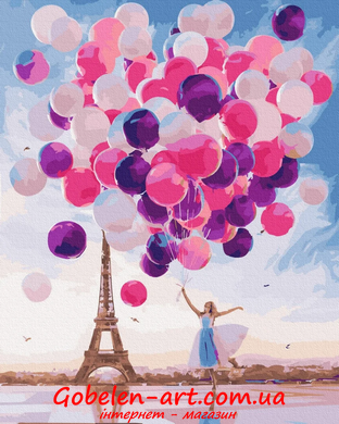 Кулі Парижу - картина за номерами BRUSHME фото — Магазин Gobelen Art