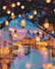 Ночные огни Венеции - картина по номерам