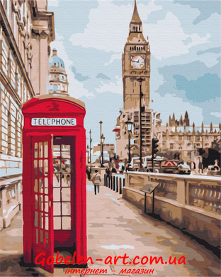 Символы Лондона - картина по номерам BRUSHME фото — Магазин Gobelen Art